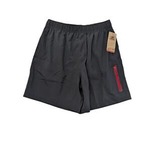 Tec-One Explorer Men's Small Hiking 7" Shorts Black Lightweight, Zip Pockets NWT